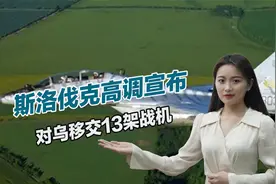 抵制乌克兰粮食后，斯洛伐克高调宣布，对乌移交13架战机视频封面