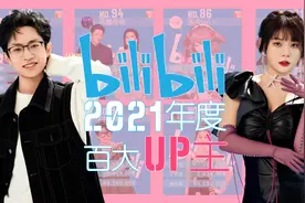 最新2021B站年度百大UP主 大合集！粉丝数 获赞 播放数破亿！视频封面