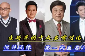 主持界10大名嘴对比，倪萍无缘，赵忠祥第二，第一实至名归视频封面