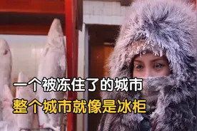 像冰柜一样的城市，室外温度是零下60度，汽车常年不能熄火