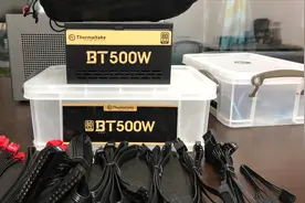 电脑电源怎么选？300来块的TT BT500W，真的很变态