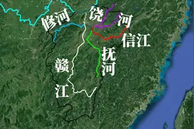 江西称“母亲河”的五条河流，无一例外 ，全都经鄱阳湖汇入长江
