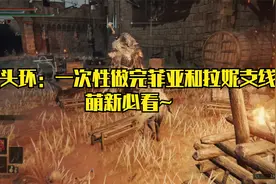 艾尔登法环：16分钟内教你一口气做完拉妮与菲亚的支线任务攻略！视频封面