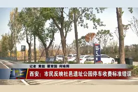 市民反映杜邑遗址公园停车收费标准错误 对市场监管局回复不满意视频封面