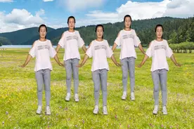 入门广场舞《花蝴蝶》妹妹就像花蝴蝶自由自在 经典歌曲 简单易学