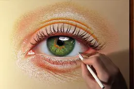 如何画一幅逼真的眼睛