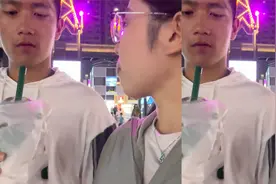 男生被偷亲下意识躲闪，不料女友笑容一秒消失：翻脸比翻书还快！视频封面