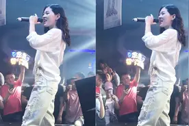 因《一曲相思》成名的阿悠悠，如今在酒吧商演，抖腿还是如此带感视频封面