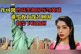 许可馨抹黑祖国辱骂英烈，如今改名回国，还扬言没人敢动她？视频封面