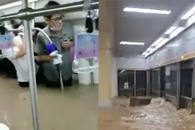 “水淹到脖子了”！郑州暴雨致地铁被淹，乘客亲述“惊魂”两小时视频封面