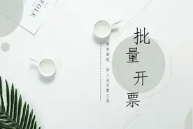 Excel模板导入法批量开票工具视频封面