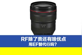 RF镜头除了贵有什么优点？是否可以用EF去替换它，反正便宜不少