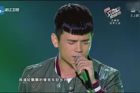 好声音：张恒远一首《青春》封神，摇滚嗓温暖有力量，被他征服！视频封面