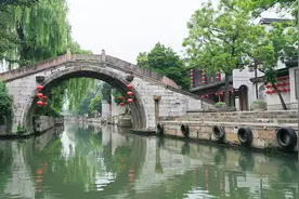 鸟瞰江南水乡之南浔古镇视频封面