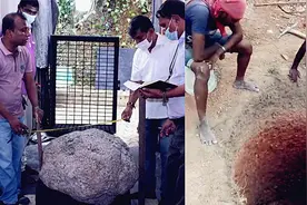 一夜暴富！男子自家后院挖井发现“怪石”专家预估价值6.5亿！视频封面