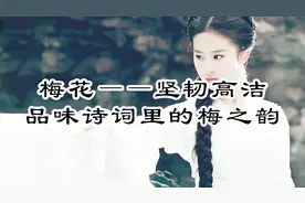梅花象征着幸福、快乐、友谊与坚强，一起通过诗词来欣赏其魅力！视频封面
