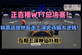 WTT惊天大逆转！林高远0-2连赢三局3-2胜林昀儒！制胜局太霸气了视频封面