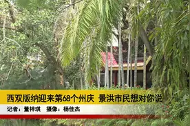 西双版纳迎来第68个州庆 景洪市民想对你说...视频封面