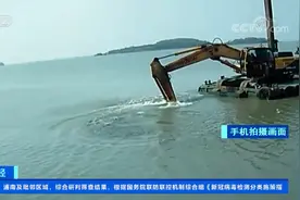 江苏苏州：轿车掉进太湖 挖掘机救起被困母女视频封面