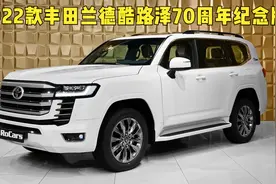 2022款丰田兰德酷路泽70周年纪念版静态实拍：搭载3.4T V6发动机视频封面