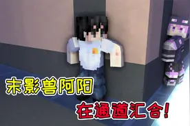 MC流浪者日记52：末影兽阿阳在通道汇合！阿阳挖了海盗宿舍的墙？