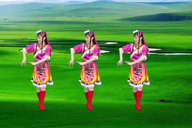 广场舞《美丽的草原我的家》降央卓玛演唱，嗓音浑厚充满磁性