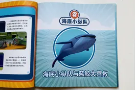 海底小纵队与蓝鲸大营救，儿童故事绘本视频封面