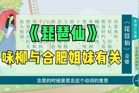 姜夔《琵琶仙》歌扇轻约飞花，蛾眉正奇绝视频封面