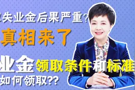 领取失业金后果严重？真相来了！失业补助金领取条件和标准视频封面