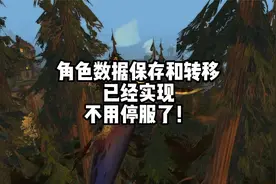 魔兽世界角色数据保存和转移实现了！国服大佬牛逼！视频封面