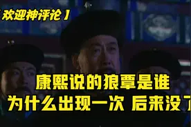雍正王朝：康熙说的狼覃是谁，为什么只出现一次，就再也没有出现视频封面