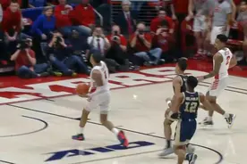 模版小斯！暴力大前锋奥比-托平，NCAA代顿大学大二赛季十佳球