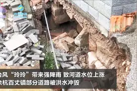 暴雨过后余杭百丈镇村民们邻里互助 传递真情视频封面