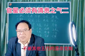 官星必须有清贵之气二@一勺乾坤视频封面