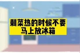 剩菜热的之后不要马上放冰箱~否则会Boom，夏天注意指南视频封面