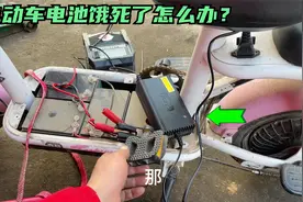 电动车不经常骑电池饿死了怎么办？别着急更换电池教你不花钱修好视频封面