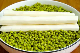 热天要多吃绿豆，加2根山药，不烧汤不油炸，营养好吃还能当主食视频封面