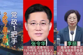 济宁市下辖2区7县2市现任党委书记，泗水县一把手是80后女性视频封面