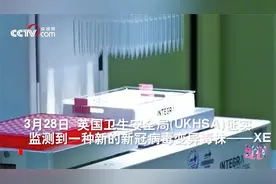 英国发现新毒株XE：两种奥密克戎重组而成 传播速度快10％视频封面