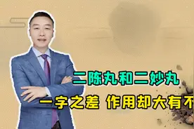 同样是"祛湿"，仅有一字之差的二陈丸和二妙丸，该选哪个？视频封面