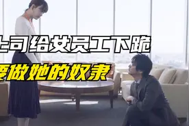 上司向女员工下跪，说要成为她的奴隶，岛国编剧为什么那么沙雕？视频封面