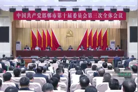 中国共产党邯郸市第十届委员会第三次全体会议召开视频封面