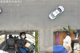 科目二模拟考试现场，小姐姐满分100一把过视频封面