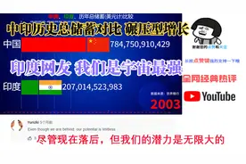 中印历史总储蓄对比 碾压型增长 印度网友 我们是宇宙最强视频封面