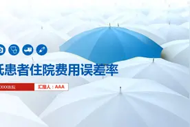 降低患者住院费用误差率品管圈QCC视频封面