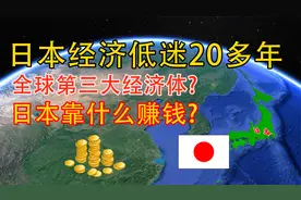 日本经济低迷20多年，为什么还能保持全球第三大经济体？视频封面