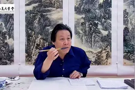 山水画浅识， 教你如何将笔墨用活，抓住这个技巧，用笔挥洒自如视频封面