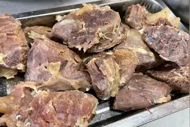 回族师傅秘制五香卤牛肉配方，原汁原味，香味突出，怎么切都不散视频封面
