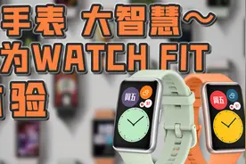 「小白」华为WATCH FIT体验：运动不用请私教！视频封面
