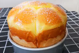 蒸面包，技巧做法详细讲解，柔软拉丝没有添加剂，简单好吃还漂亮